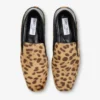 Papuci Eliot din piele de ponei cu imprimeu leopard natural Papuci Eliot din piele de ponei cu imprimeu leopard natural