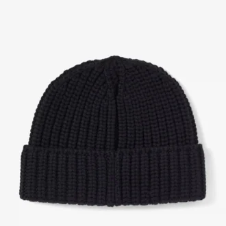 Pălărie tricotată Yuki din Cashwool negru