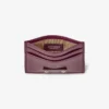 Portcard din piele Umika Garnet