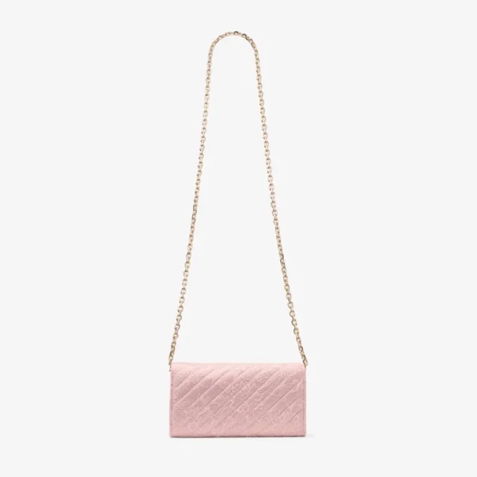 Portofel Curve cu lanț Portofel matlasat jimmy choo Lace cu lanț și bară Jc cu cristale Portofel Curve cu lanț Portofel matlasat jimmy choo Lace cu lanț și bară Jc cu cristale