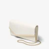 Pungă de mână Emmie din dantelă Jimmy Choo, culoare ivoriu