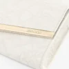 Pungă de mână Emmie din dantelă Jimmy Choo, culoare ivoriu