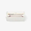 Pungă de mână Emmie din dantelă Jimmy Choo, culoare ivoriu