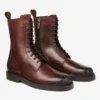 Rowan Derby Boot Ghete din piele de vițel cerată, culoare castan Rowan Derby Boot Ghete din piele de vițel cerată, culoare castan