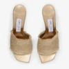 Sandale Alexia 70 din lurex țesut auriu Sandale Alexia 70 din lurex țesut auriu