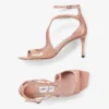 Sandale Azia 75 din piele lăcuită roz balet Sandale Azia 75 din piele lăcuită roz balet
