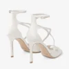 Sandale Azia 95 din satin ivoriu Sandale Azia 95 din satin ivoriu