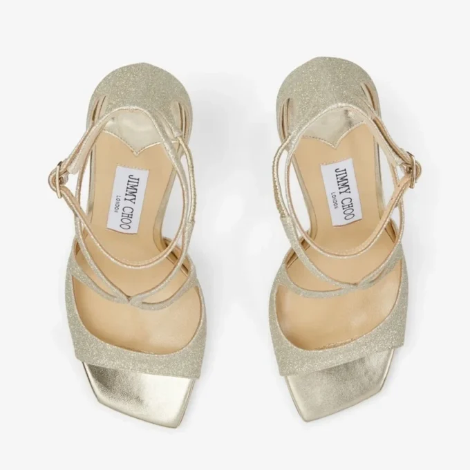 Sandale Azia 95 Platinum Ice Dusty Glitter Sandale Azia 95 Platinum Ice Dusty Glitter