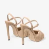 Sandale Elly 120 Chai din piele moale și piele nappa lucioasă Sandale Elly 120 Chai din piele moale și piele nappa lucioasă