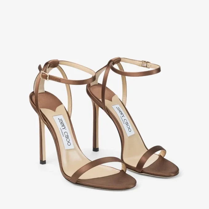Sandale Minny 110 Canyon din satin