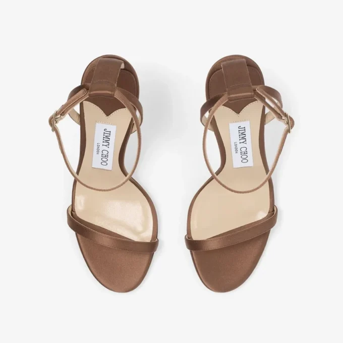 Sandale Minny 110 Canyon din satin