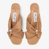 Sandale Rafi 45 din piele de căprioară de culoare caramel Sandale Rafi 45 din piele de căprioară de culoare caramel
