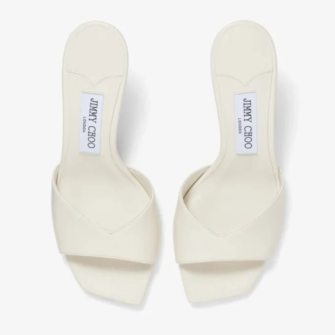 Sandale Skye 70 din piele Latte