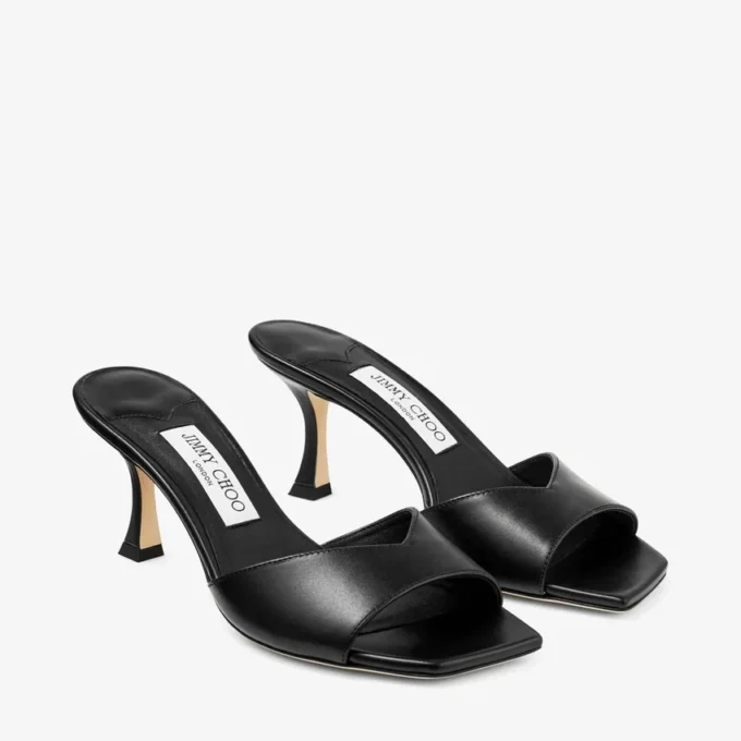 Sandale Skye 70 din piele neagră