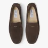 Stanly Driver Mocha Pantofi din piele de căprioară inversată