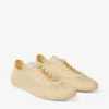 Sunny F Adidași joși din piele mixtă și dantelă jimmy choo