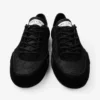 Sunny F Mix de piele neagră și adidași joși cu șireturi jimmy choo