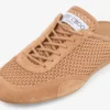 Sunny Mule F Mix de piele Toffee și pantofi sport cu talpă joasă din plasă Diamond