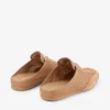 Sunny Mule F Mix de piele Toffee și pantofi sport cu talpă joasă din plasă Diamond