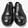 Vine Lace Up Încălțăminte cu șireturi din piele de vițel netedă neagră Vine Lace Up Încălțăminte cu șireturi din piele de vițel netedă neagră